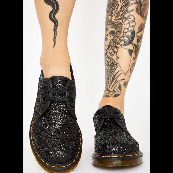 DR. MARTENS 1461 FARRAH GLITTER - Picture 4 of 11